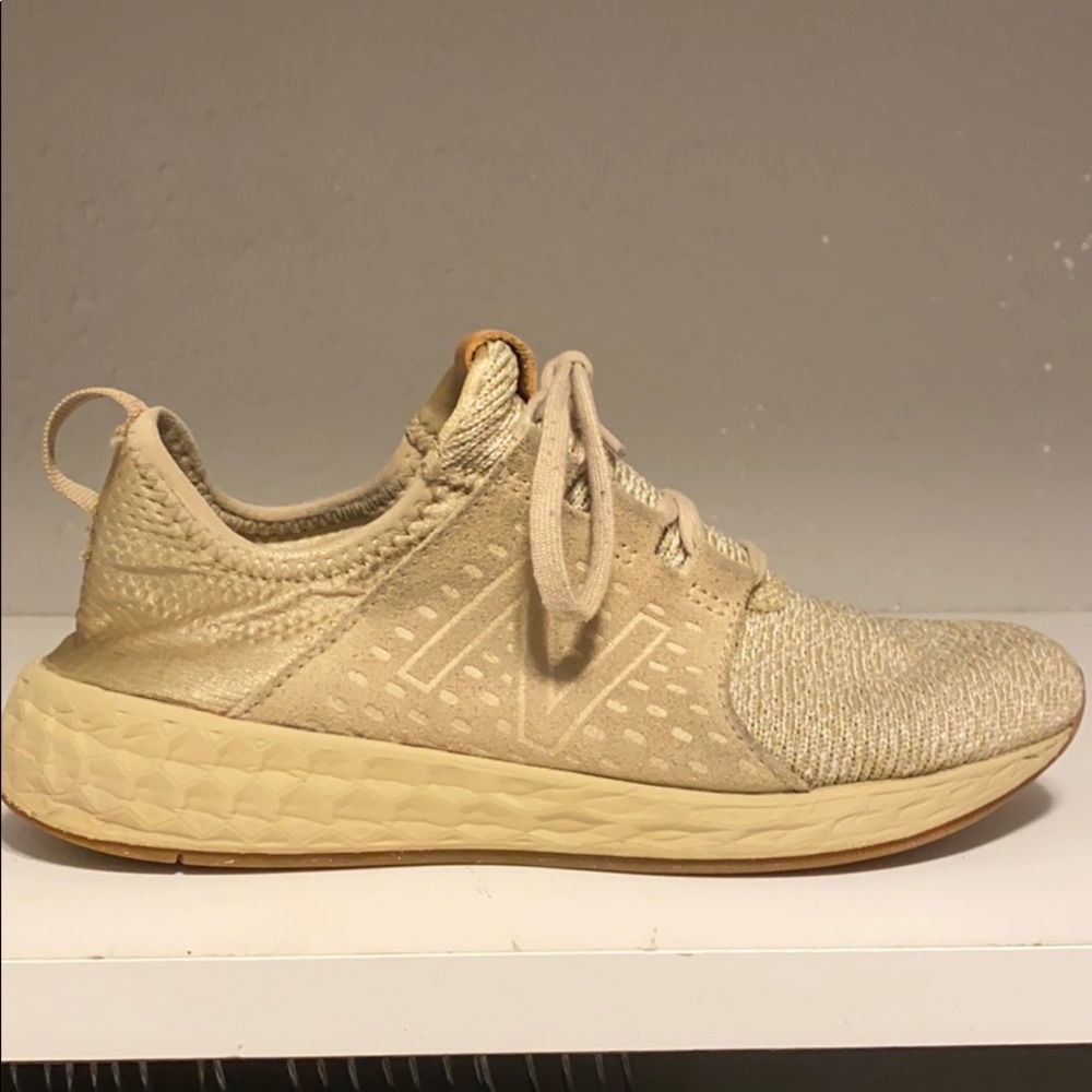 Camel New Balance Trainers 👟